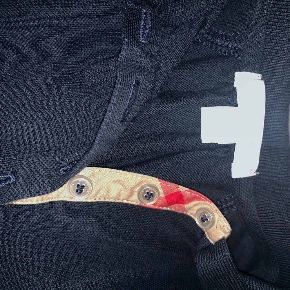 Toddlers Burberry navy blue dress